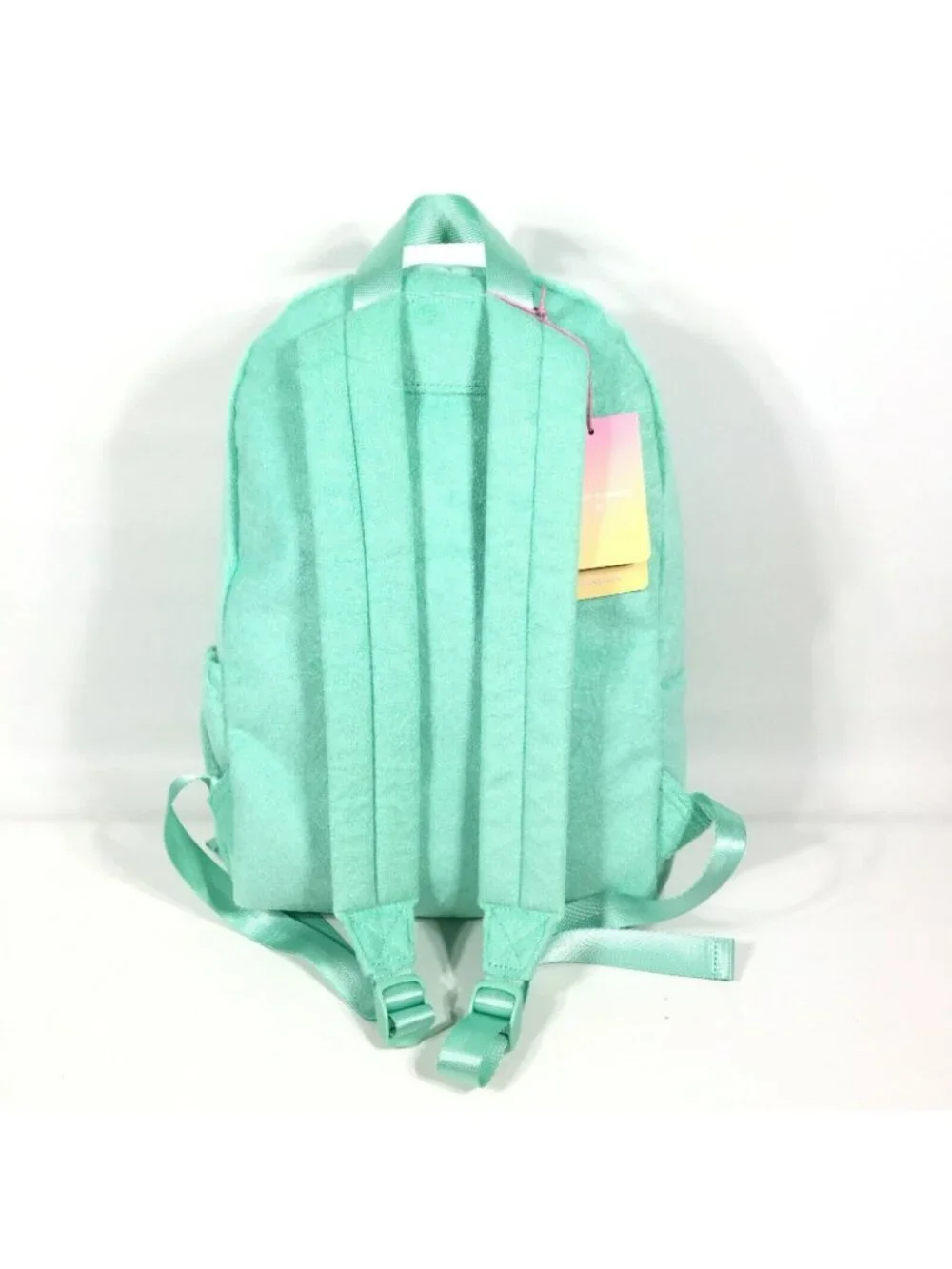 Stoney Clover Lane x Target Terry Cloth Embossed Backpack Light Green 15.75